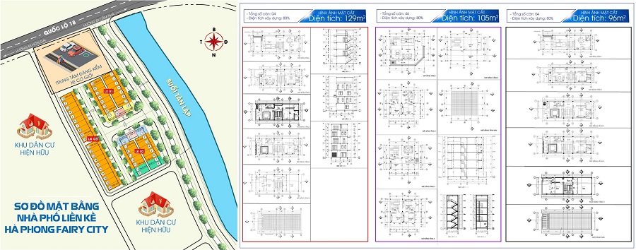 Mặt bằng tổng quan dự án Hà Phong Fairy City Hạ Long