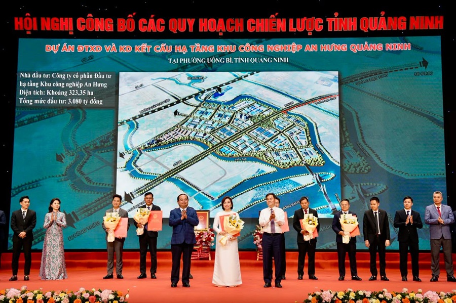 Lễ công bố Khu Công Nghiệp An Hưng Uông Bí, Quảng Ninh
