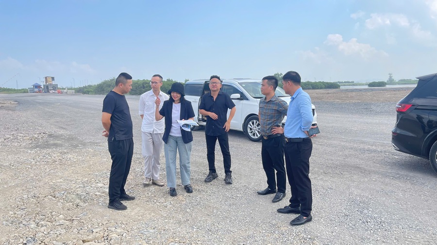 Khu Công Nghiệp Bạch Đằng Gấp Rút Hòan Thành Tiến Độ Bàn Giao