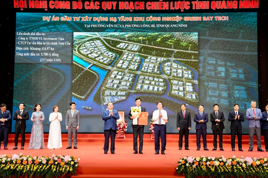 Công bố quy Hoạch Khu Công Nghiệp Green Bay Tech, Quảng Ninh