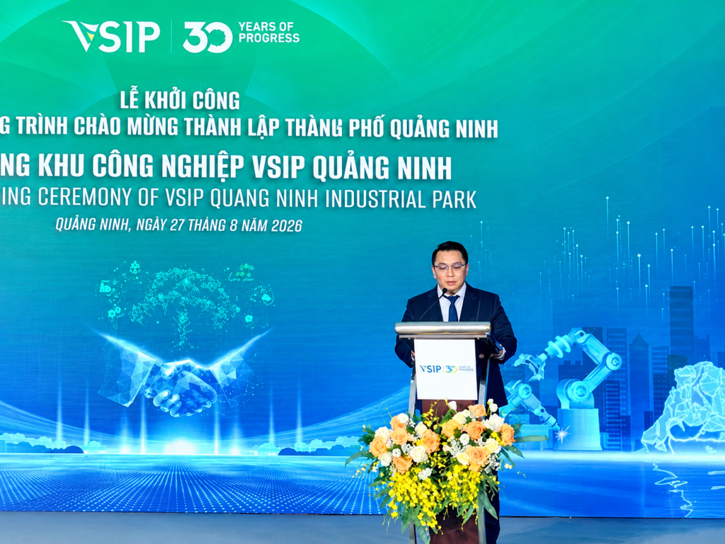 VSIP Quảng Ninh khởi công vào tháng 8/2026
