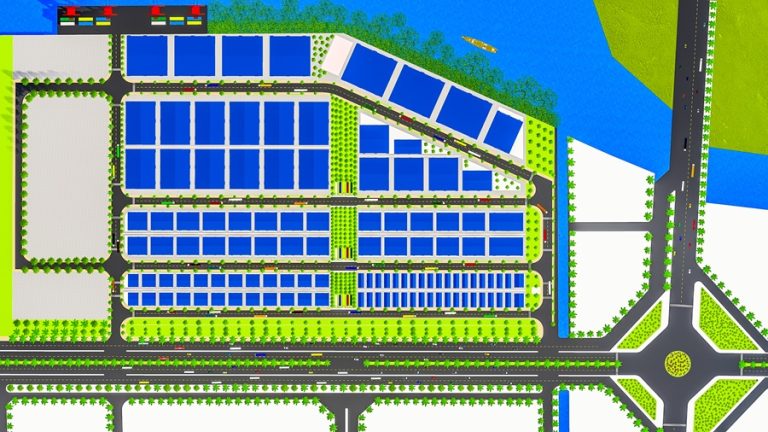 Mặt Bằng Cụm Công Nghiệp Đông Mai, Quảng Ninh