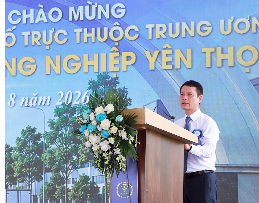 Phát biểu tại Lễ khởi công Cụm công Nghiệp Yên Thọ, Quảng Ninh