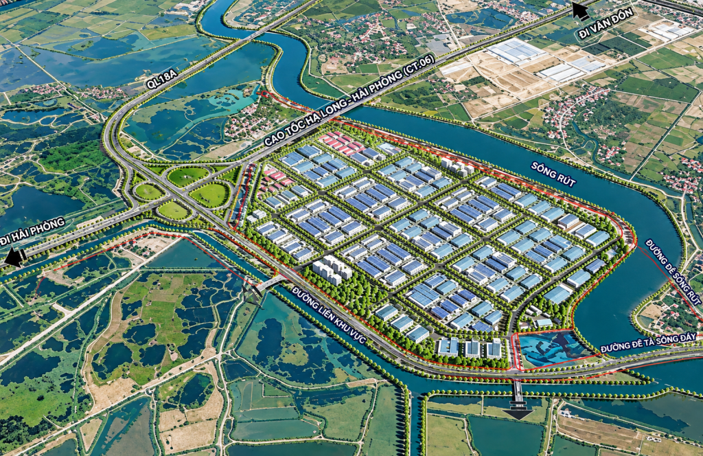 Khu Công Nghiệp VSIP Quảng Ninh được kỳ vọng trở thành một điểm đến mới cho các doanh nghiệp