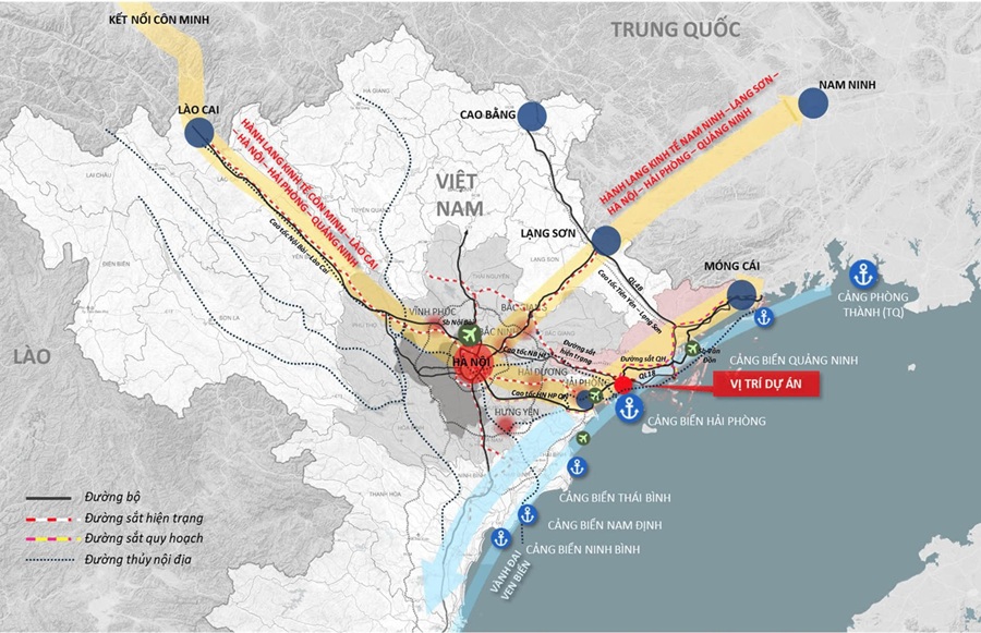 Vị Trí Khu Công Nghiệp Bạch Đằng, Quảng Ninh